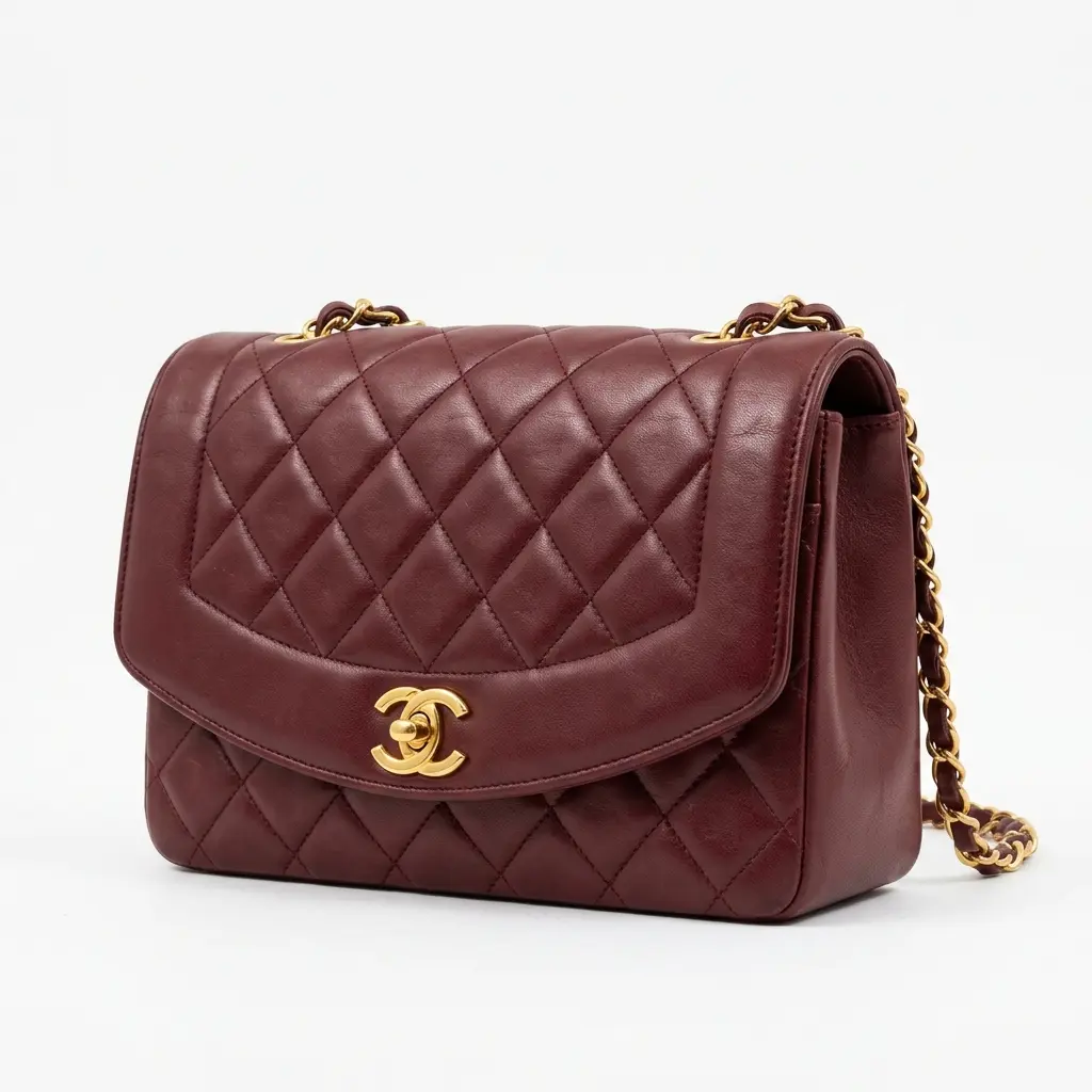 Used Chanel Vintage Diana Flap pre-loved bag Malaysia