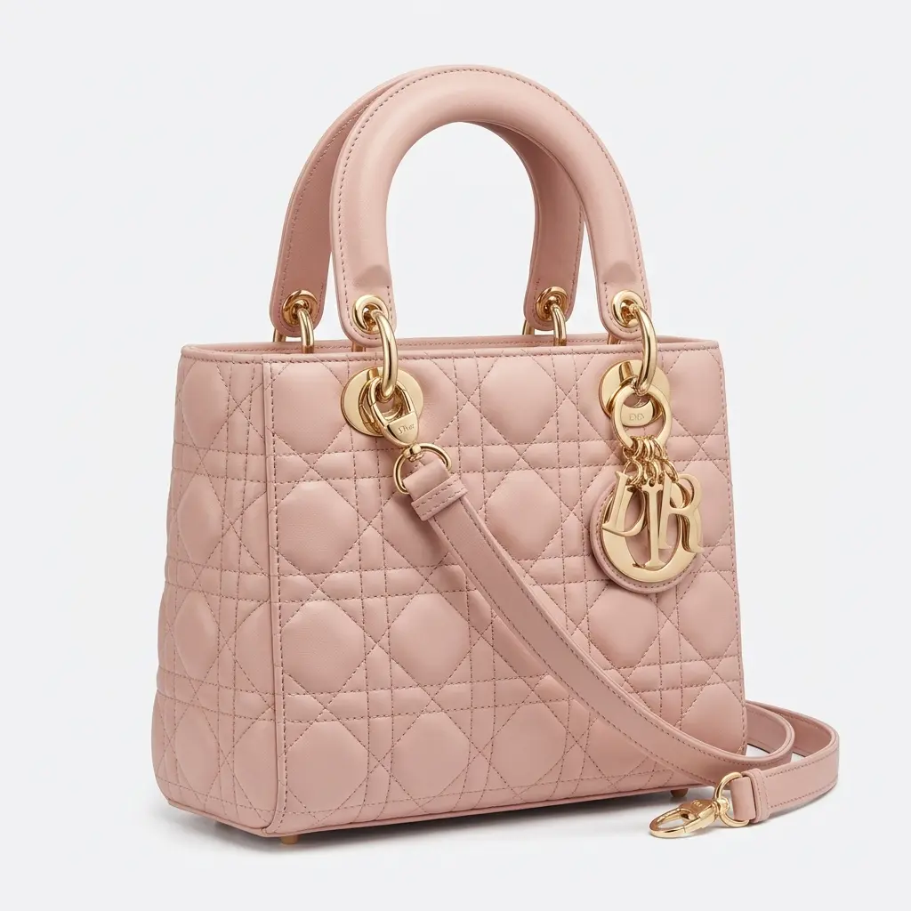 Used Dior Medium Lady Dior pre-loved bag Malaysia