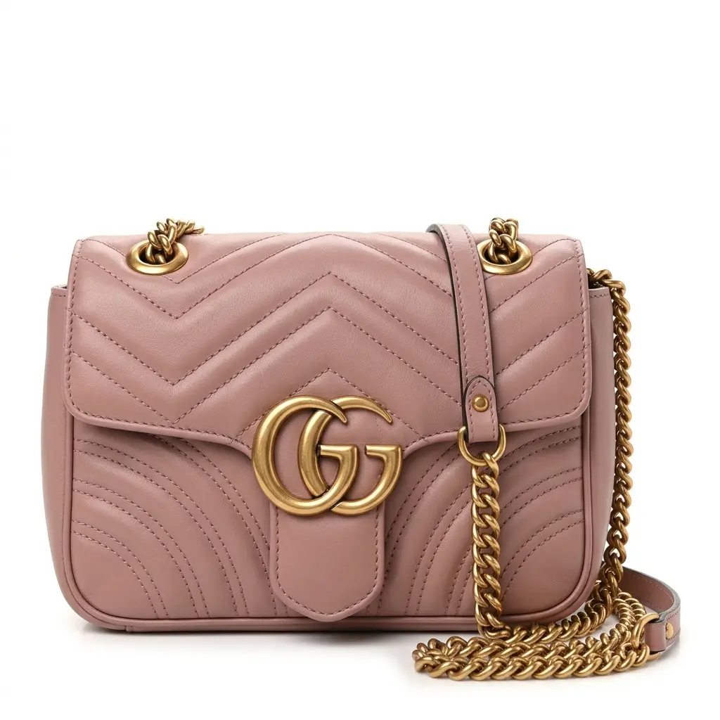 Used Gucci GG Marmont Mini Flap pre-loved bag Malaysia